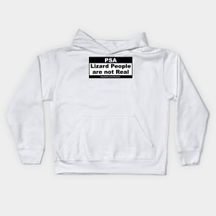 PSA Lizard People Kids Hoodie